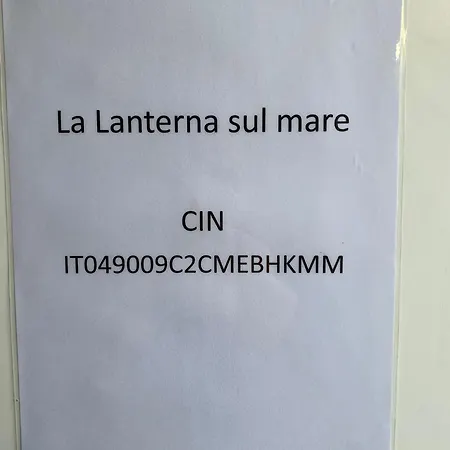 La Lanterna Sul Mare Prázdninový dům